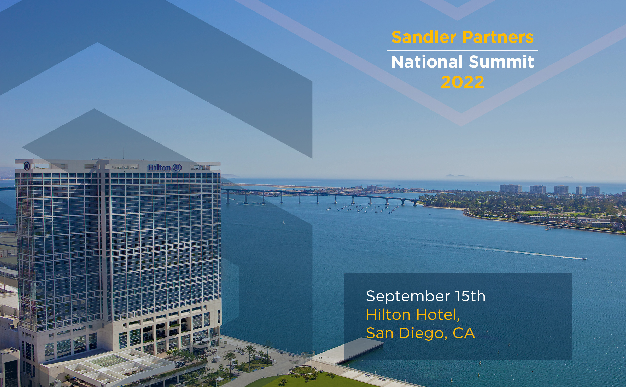 Sandler Partners announces date and location of 2022 National Summit