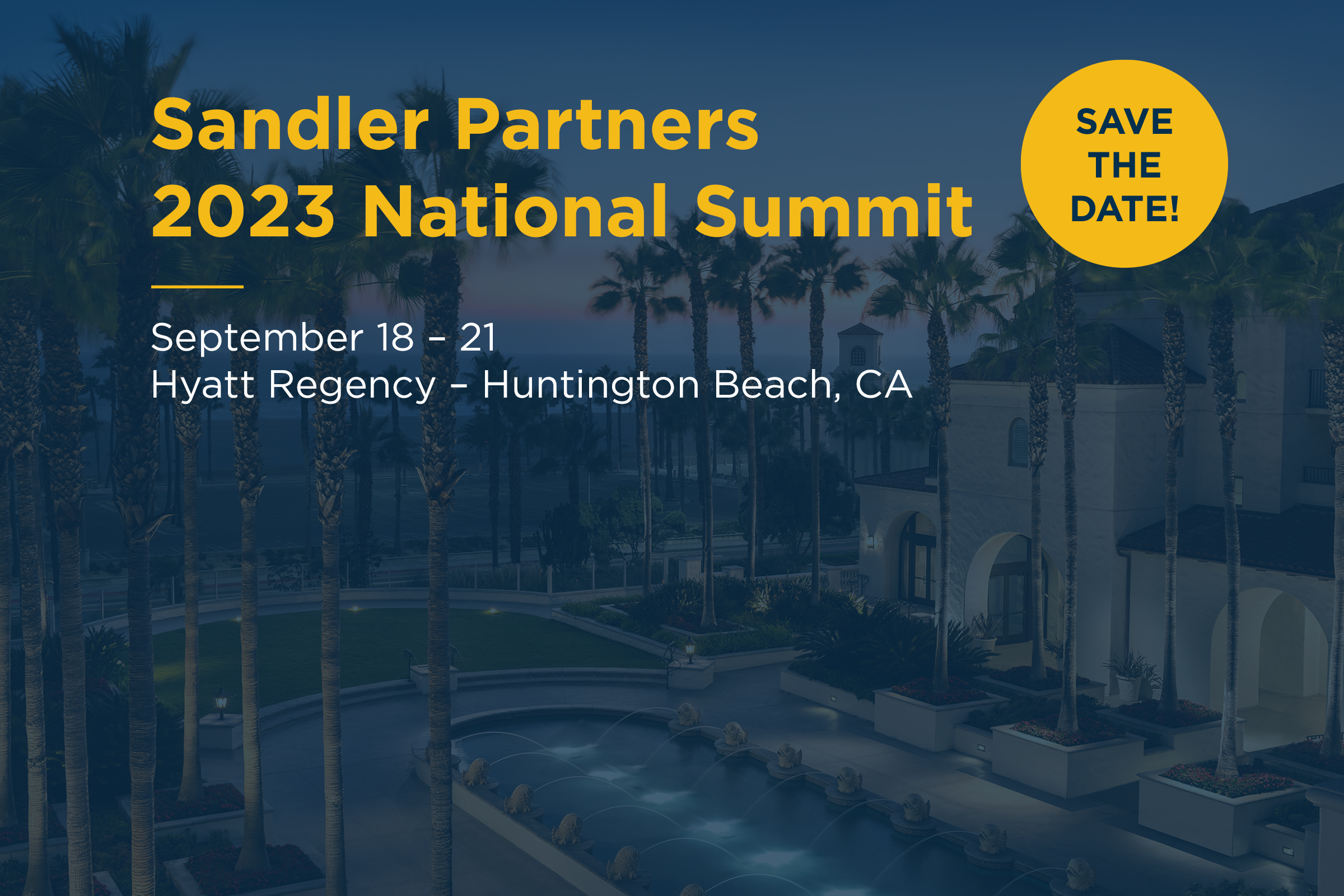 Sandler 2023 National Summit