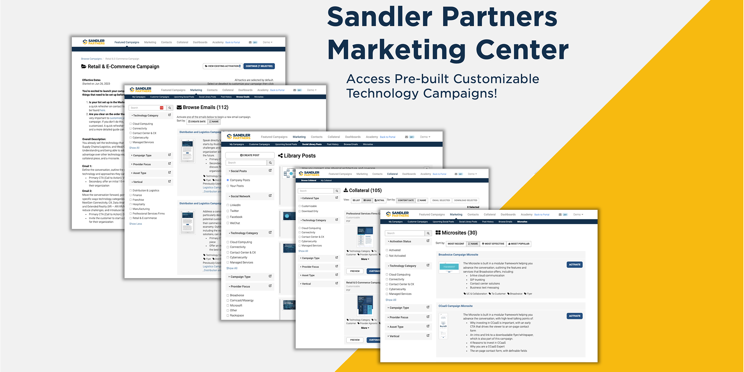 Sandler Partners Marketing Center