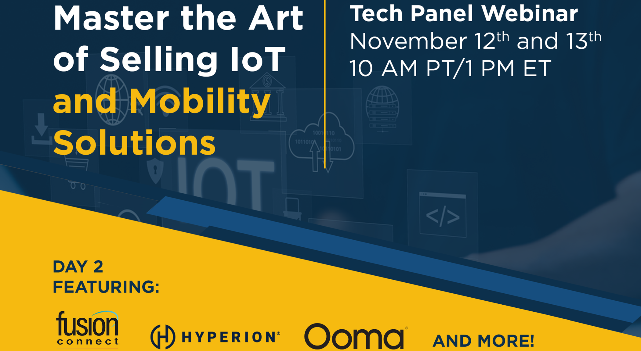 Mobility and IoT Webinar